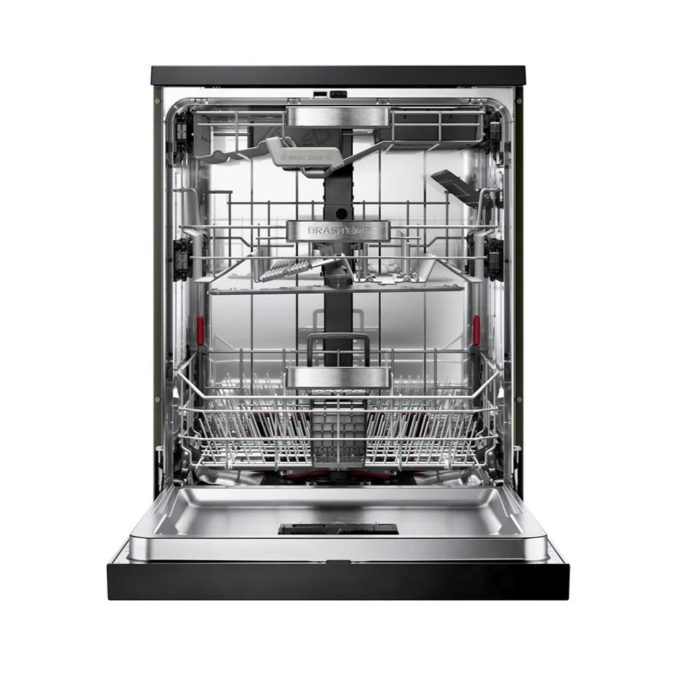 Lava-Louças 15 Serviços Brastemp BLF62AP - 5 Programações, Preto