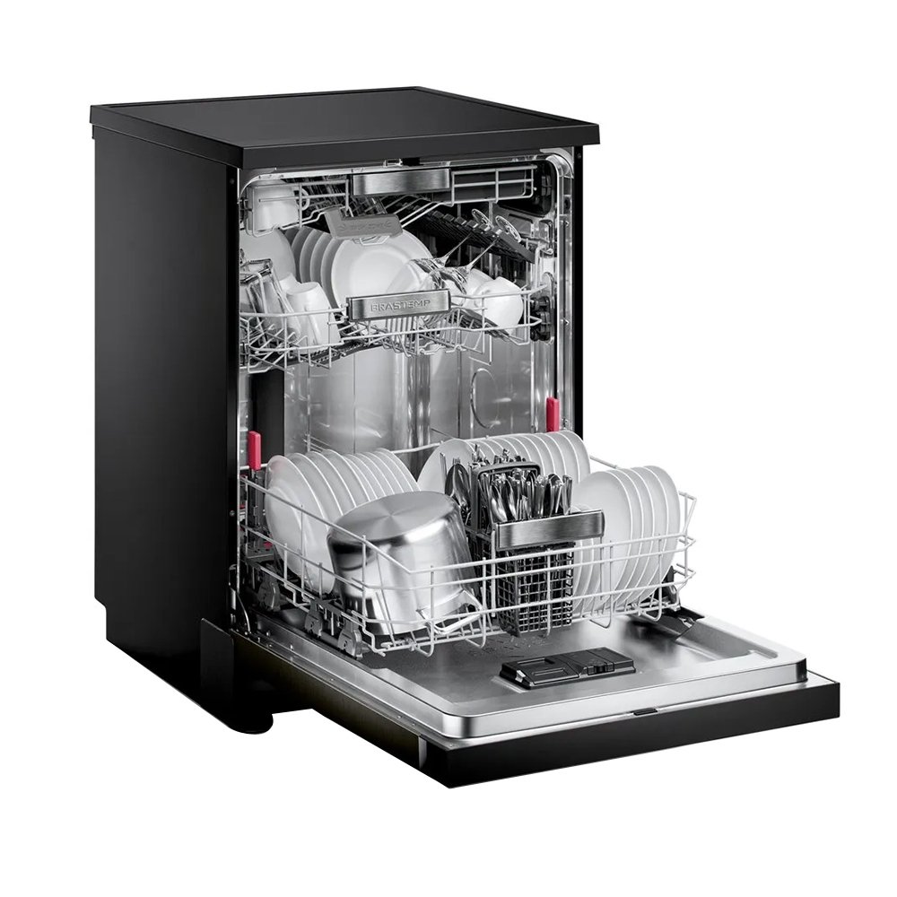 Lava-Louças 15 Serviços Brastemp BLF62AP - 5 Programações, Preto