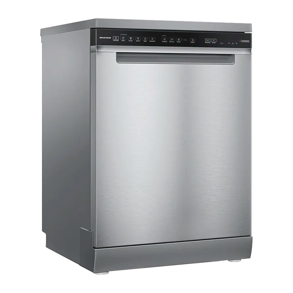 Lava-Louças Brastemp 15 Serviços BLF61AR - 5 Programações, Inox, 110V