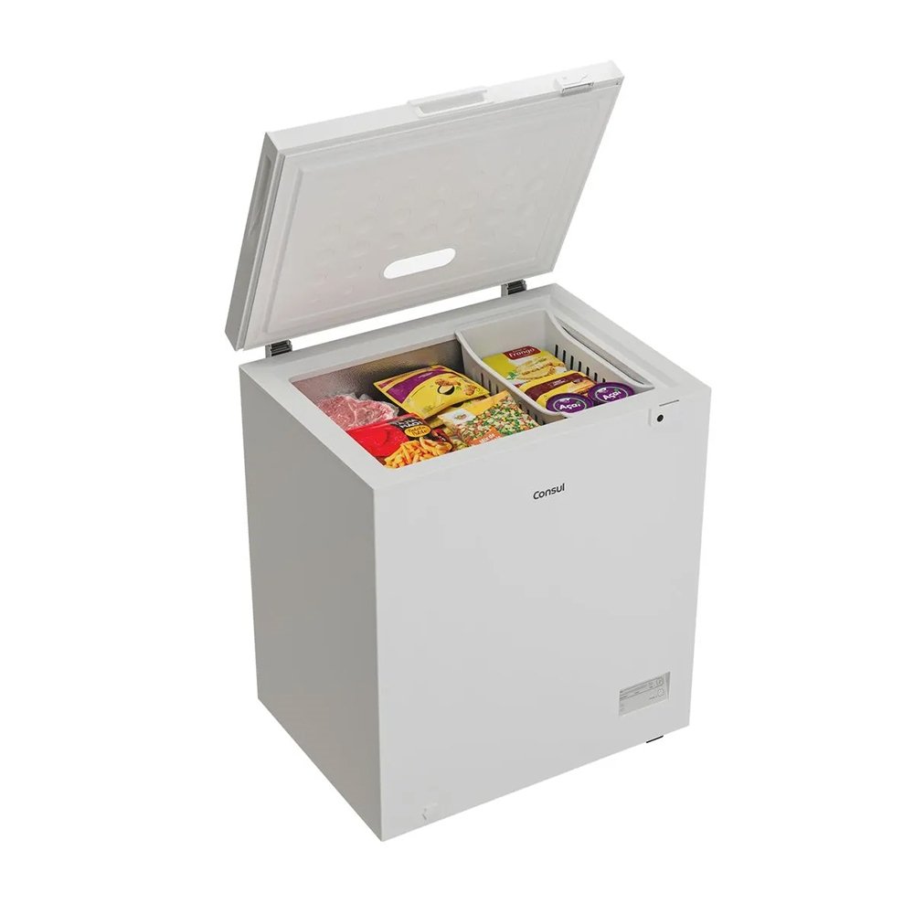 Freezer Horizontal Consul 142 Litros CHA14ABANA - Branco, 110V