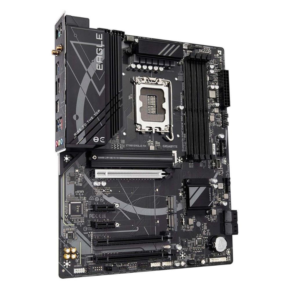 Placa Mãe Gigabyte Z790 EAGLE AX, Intel LGA 1700, ATX, DDR5, Wi-Fi, Bluetooth - Z790 EAGLE AX