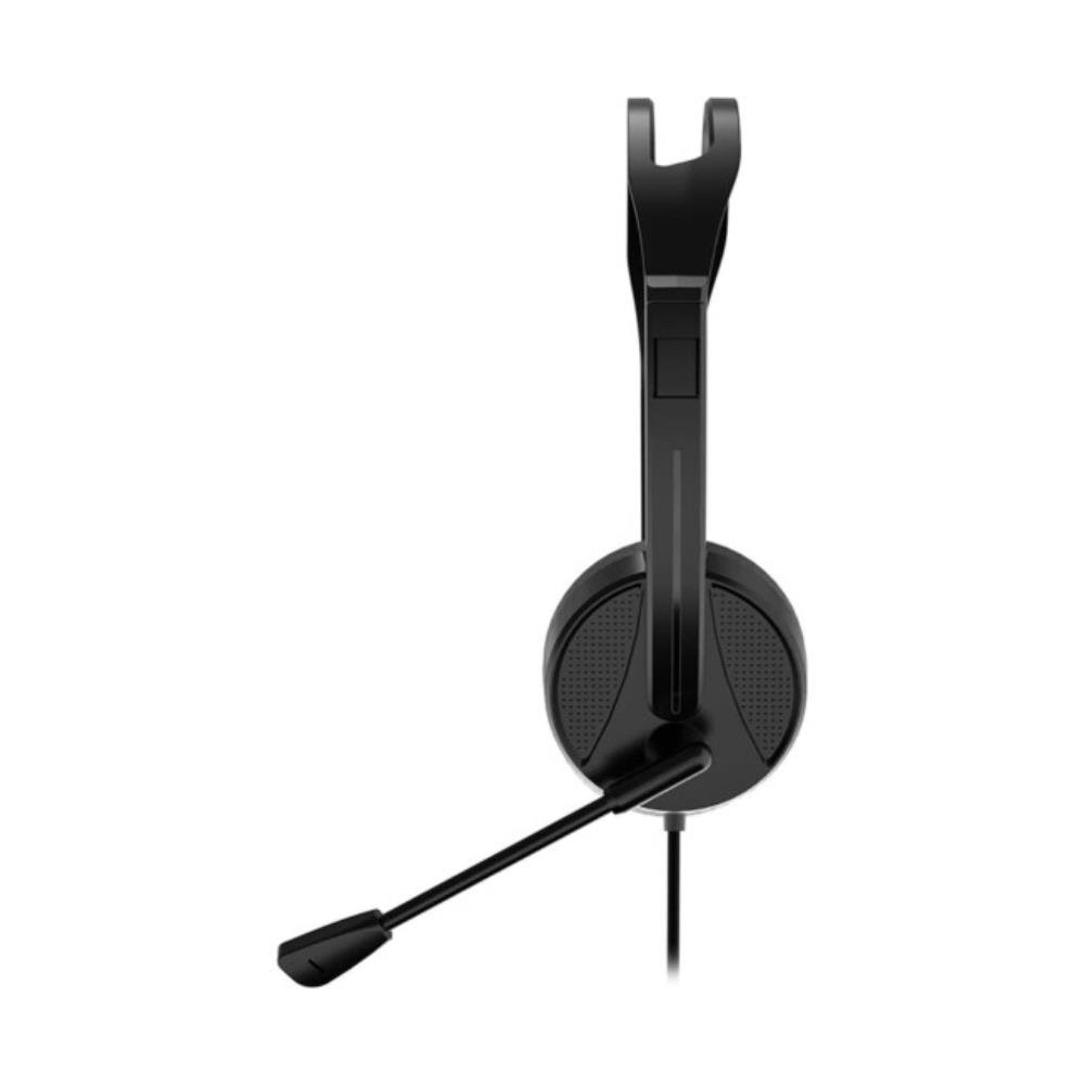 Headset com microfone Ajustável Lenovo, Conexão P2, Preto, Lecoo HT106