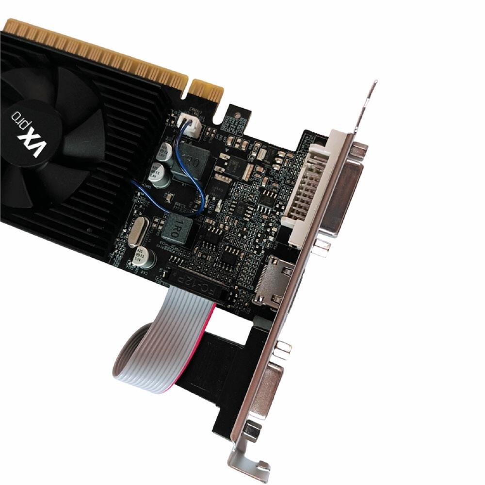 Placa De Vídeo Vx Pro Nvidia Geforce Gt 610Lp, 1Gb Ddr3, 64 Bits - Vxgt610lp-1Gd3