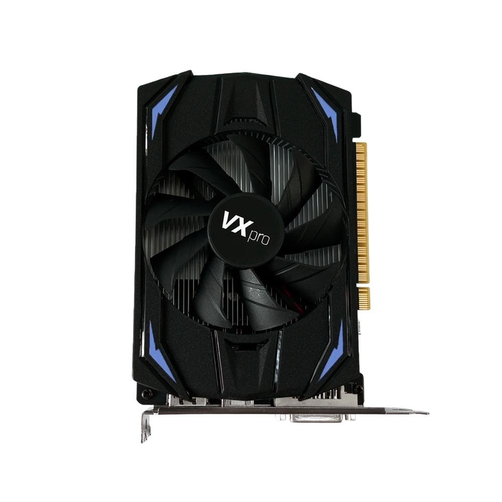 Placa De Vídeo Vxpro Nvidia Duex Geforce Gtx 1050 Ti, 4Gb, Ddr5, 128Bit, Preto