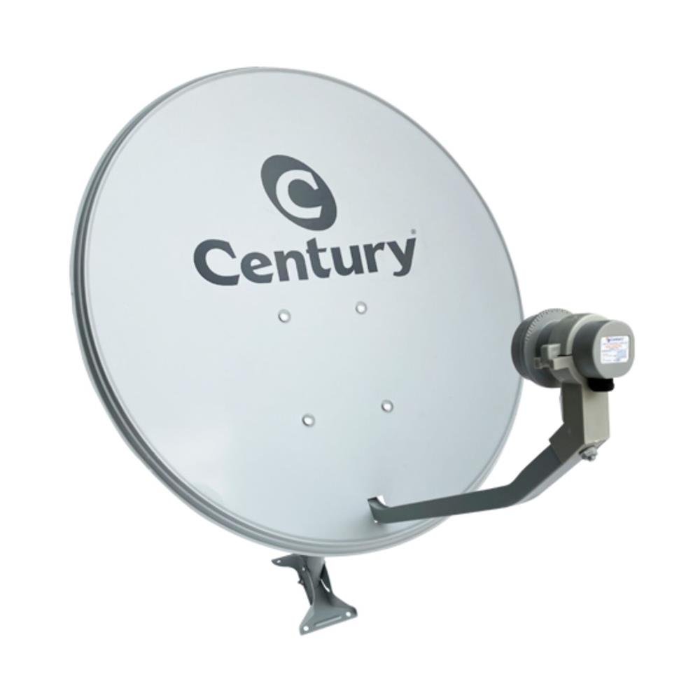 Antena Digital Banda Ku Century 60 Cm Cinza