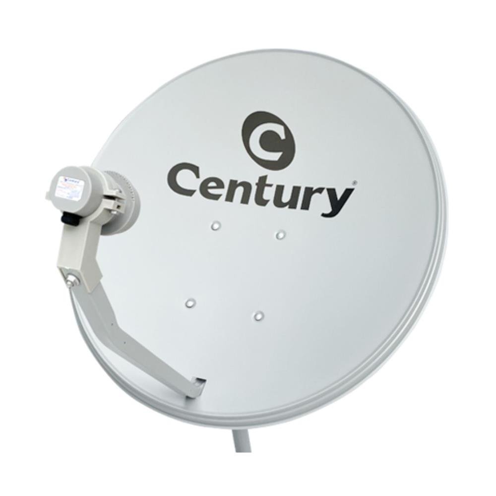 Antena Digital Banda Ku Century 60 Cm Cinza