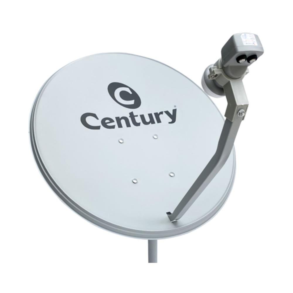 Antena Digital Banda Ku Century 60 Cm Cinza
