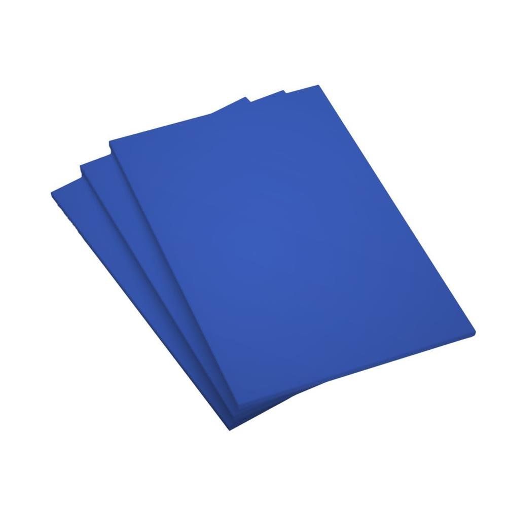 Papel Colorset A4 120Gr Griffe Azul C/50