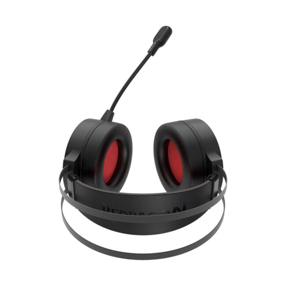 Headset Gamer Redragon Carmen, RGB, com Conexão P2 e USB, Preto, H261