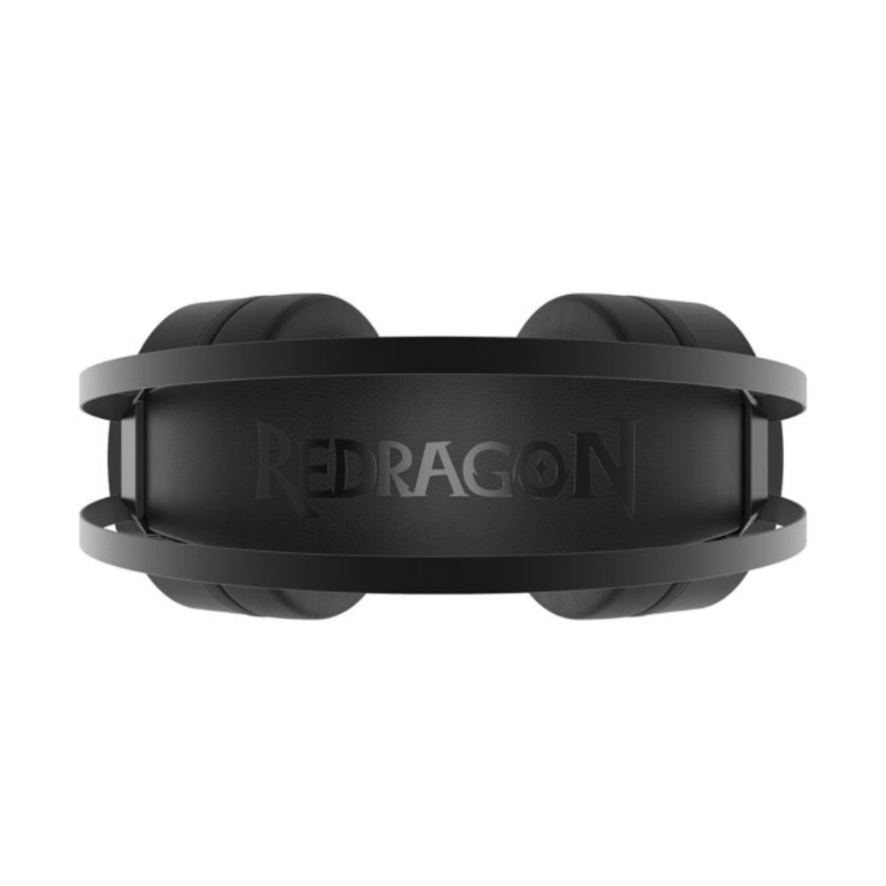 Headset Gamer Redragon Carmen, RGB, com Conexão P2 e USB, Preto, H261