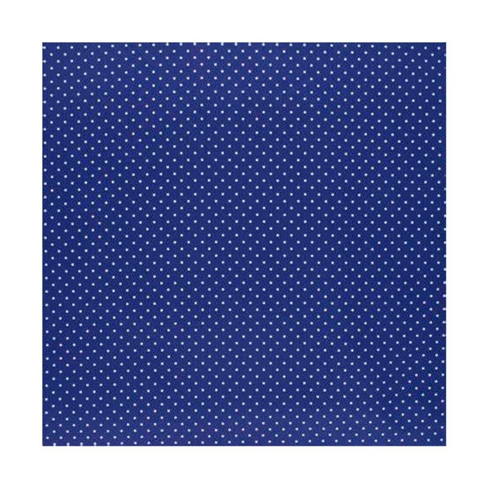 Papel Colorset Griffe 46X46cm Poa Azul E Branco Com 20 Folhas