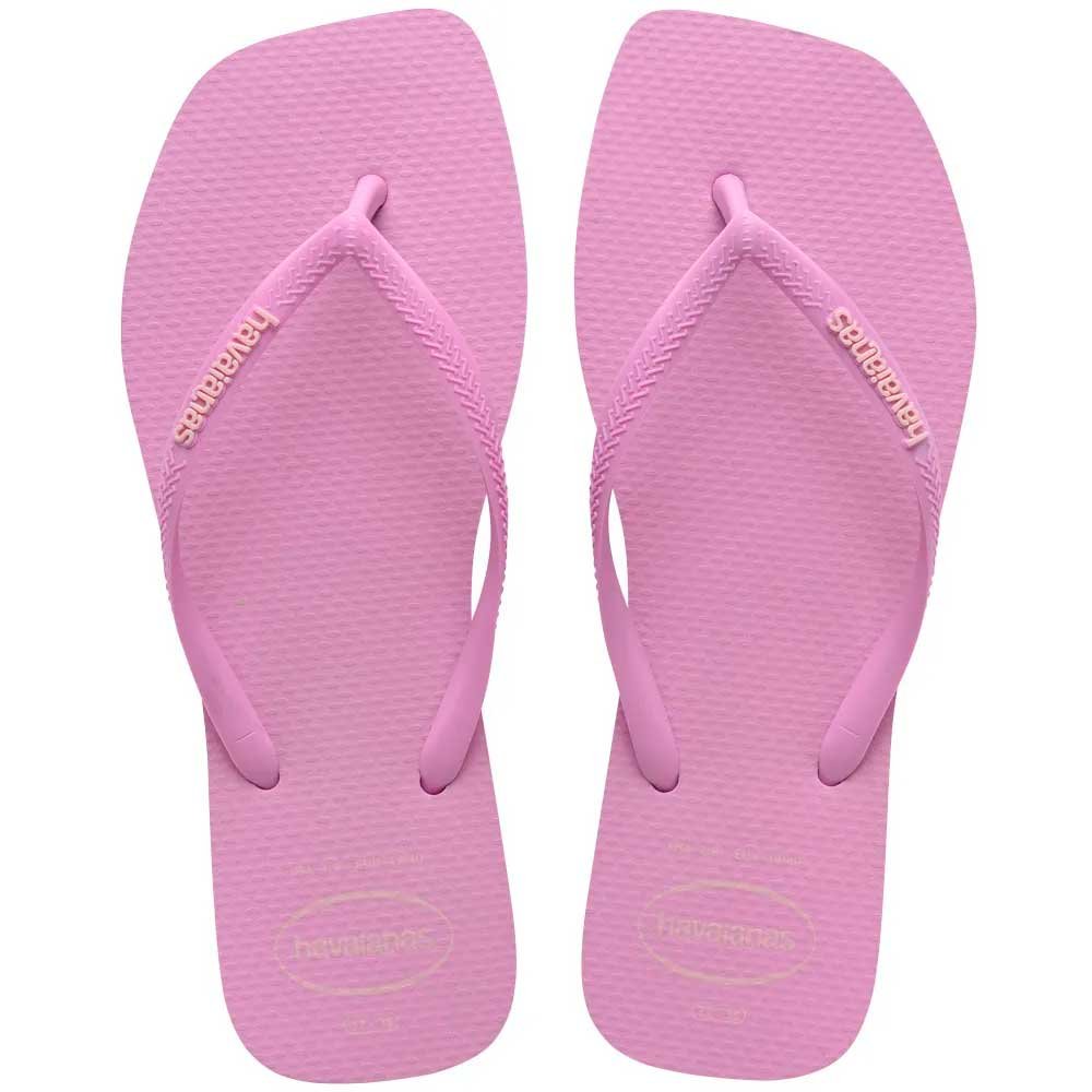 Havaianas Slim Square Logo Pop-up 5418 Lavanda Fresh 33-40 com 12 Pares
