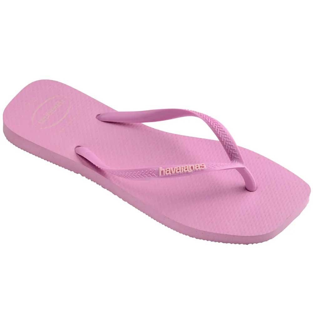 Havaianas Slim Square Logo Pop-up 5418 Lavanda Fresh 33-40 com 12 Pares