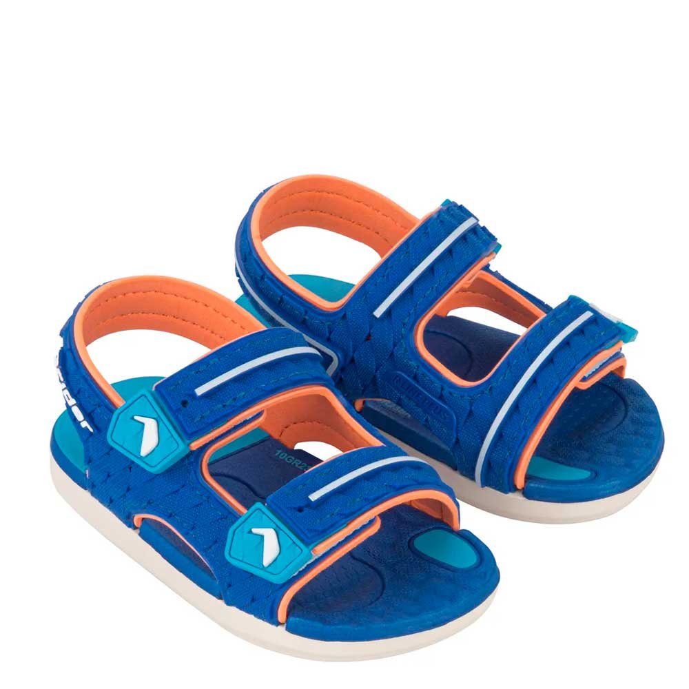 Rider Line Plus Papete Baby 12149 Bege Laranja Azul 19-27 com 12 Pares