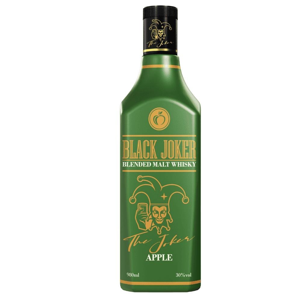 Whisky Black Joker Apple Pet 980ml