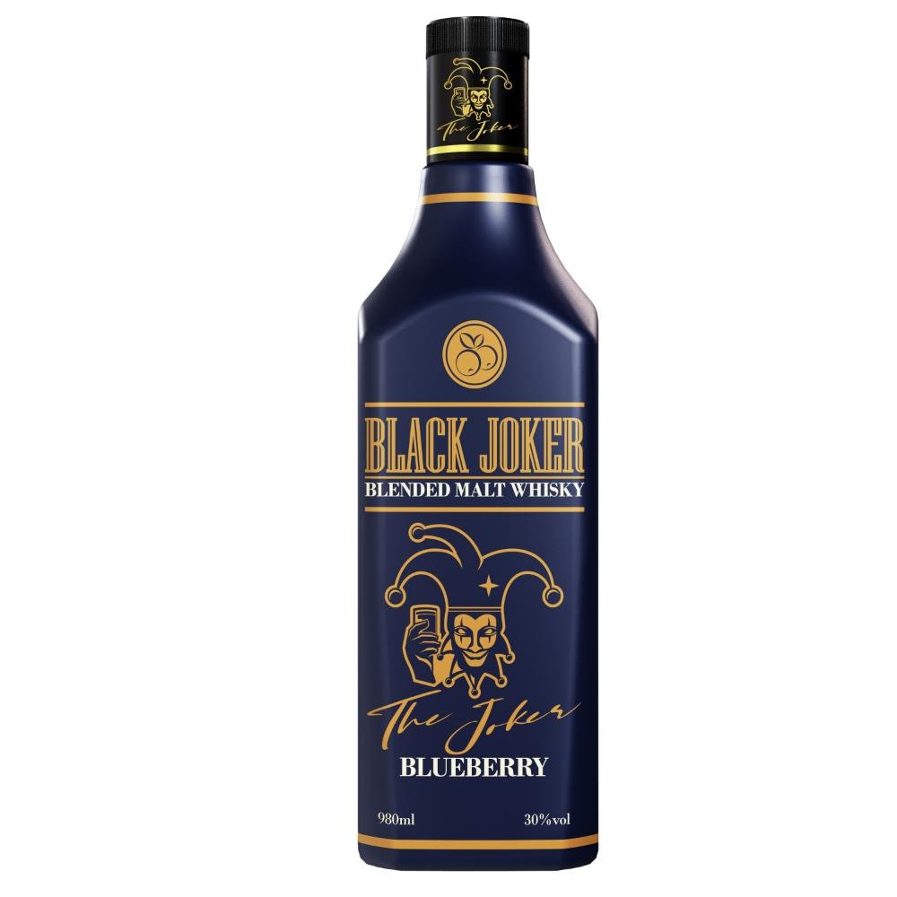 Whisky Black Joker Blueberry Pet 980ml