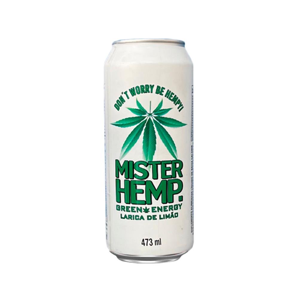 Energético Mister Hemp. Larica de Limão 473ml