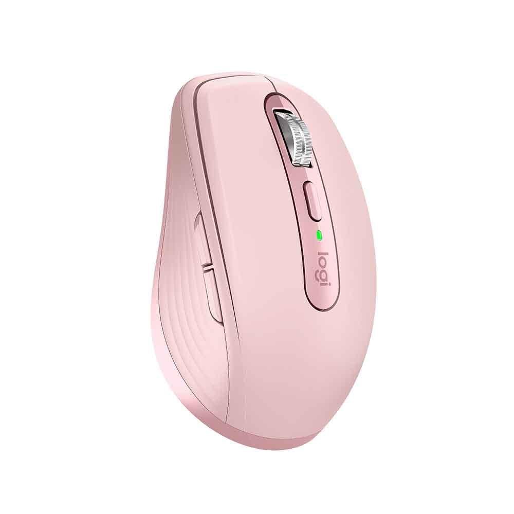 Mouse Sem Fio Logitech Mx Anywhere 3s Rosa - 910-006934