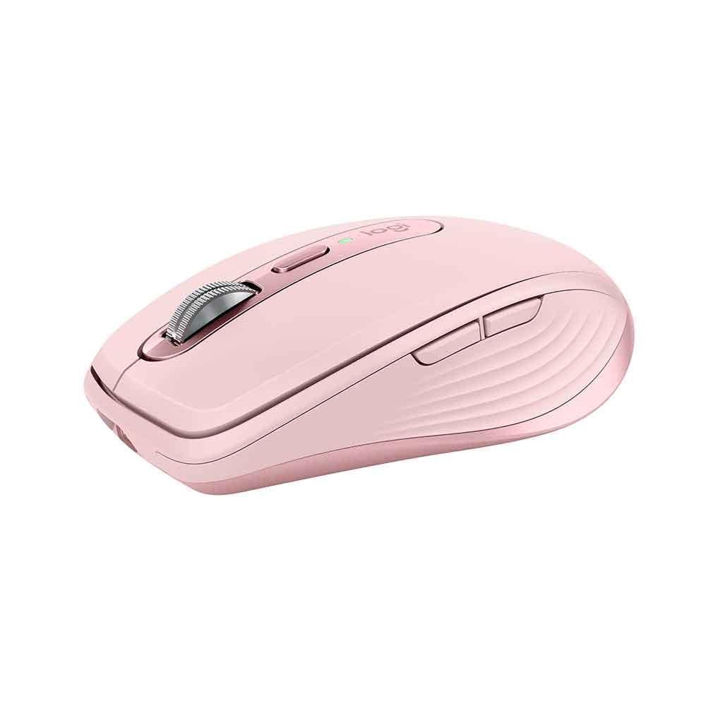 Mouse Sem Fio Logitech Mx Anywhere 3s Rosa - 910-006934