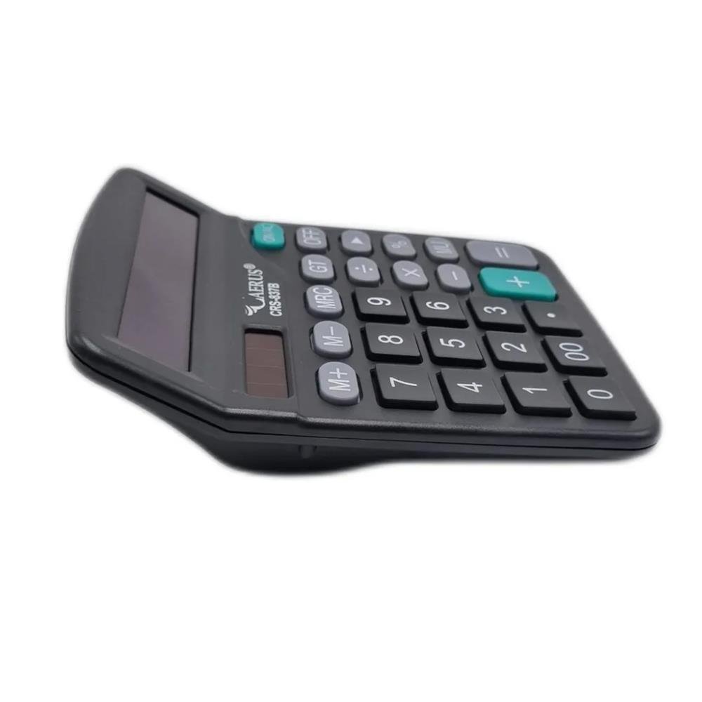 Calculadora Eletrônica 12 Dígitos Caerus CRS-837B Preta