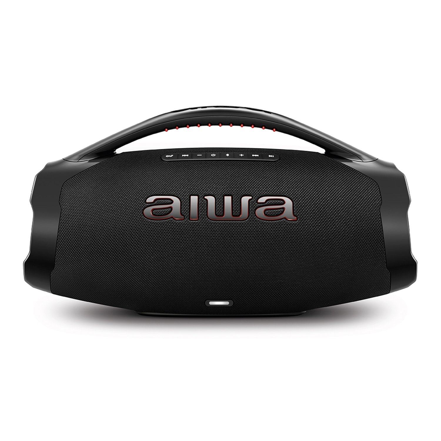 Caixa de Som Boombox Aiwa BBS-01-B - Bluetooth, Bateria Até 30 Horas, Preto, 200W