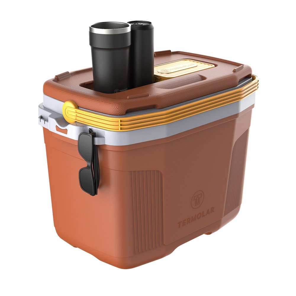 Caixa Térmica Termolar SUV Laranja 32 Litros