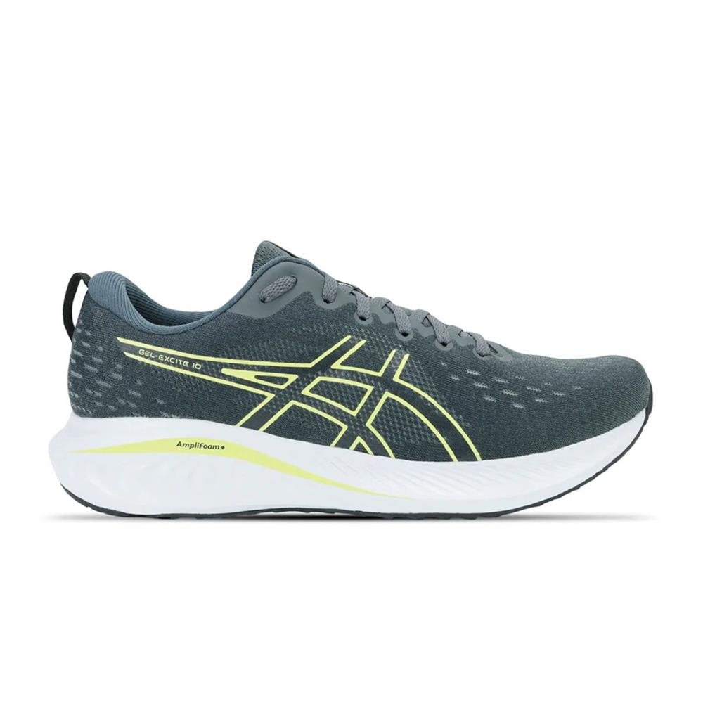 Tênis Masculino Asics Gel-Excite 10 - Cinza+Amarelo TAM 39