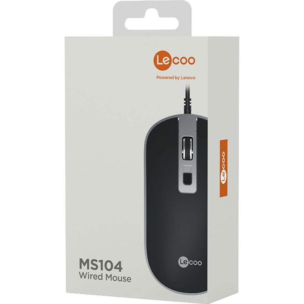 Mouse Lecoo MS104 Preto