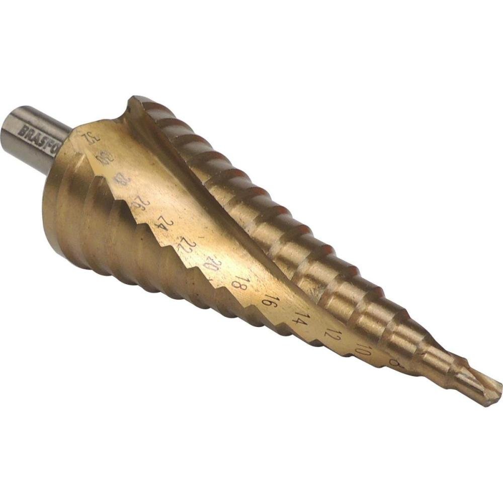 Broca Escalonada 4mm a 32mm Brasfort Un.Venda: PC/1