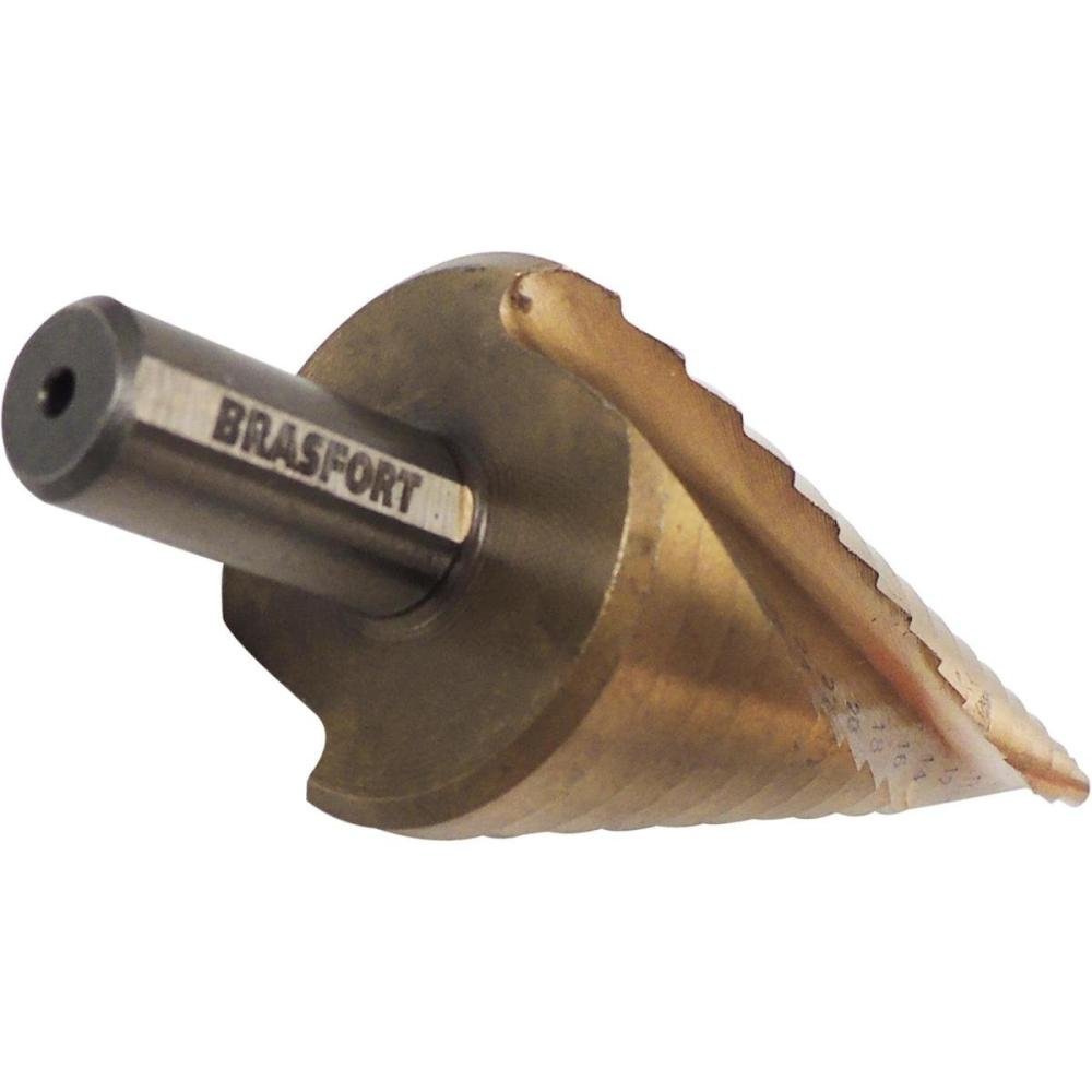 Broca Escalonada 4mm a 32mm Brasfort Un.Venda: PC/1