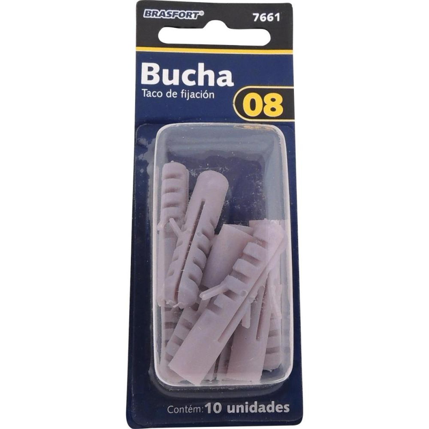 Bucha Polipropileno 08 Brasfort (Com 10) Un.Venda: Mva/10