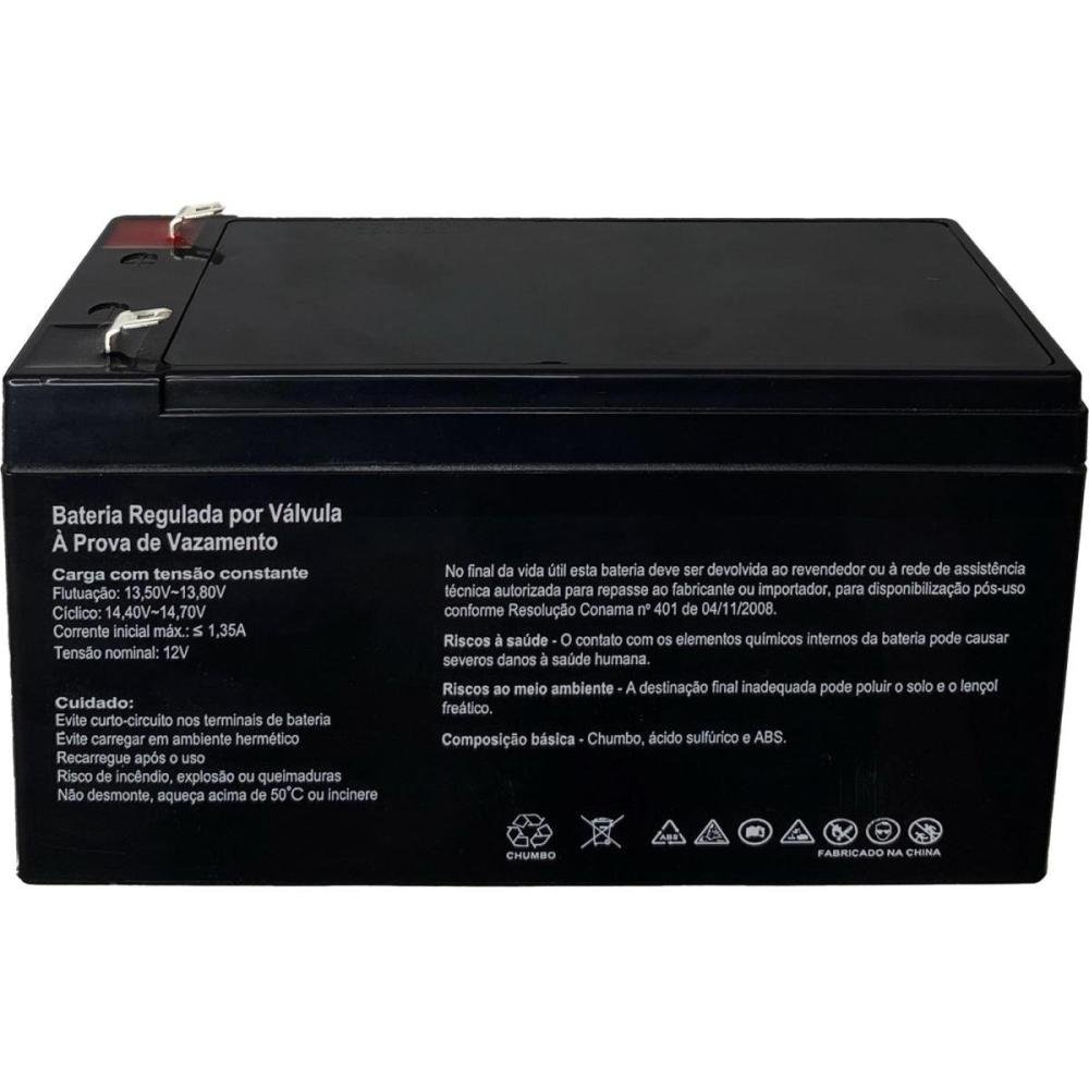 Bateria Selada 12V P12-Alarme SecPower Un.Venda: PC/1