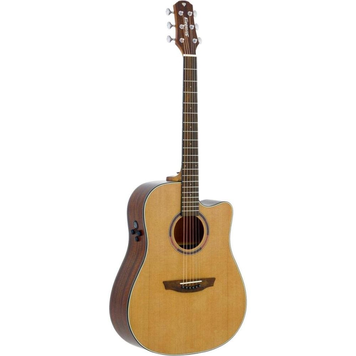 Violão Folk Strinberg Diamond DD1C Aço Eletroacustico Natural Satin Un.Venda: PC/1