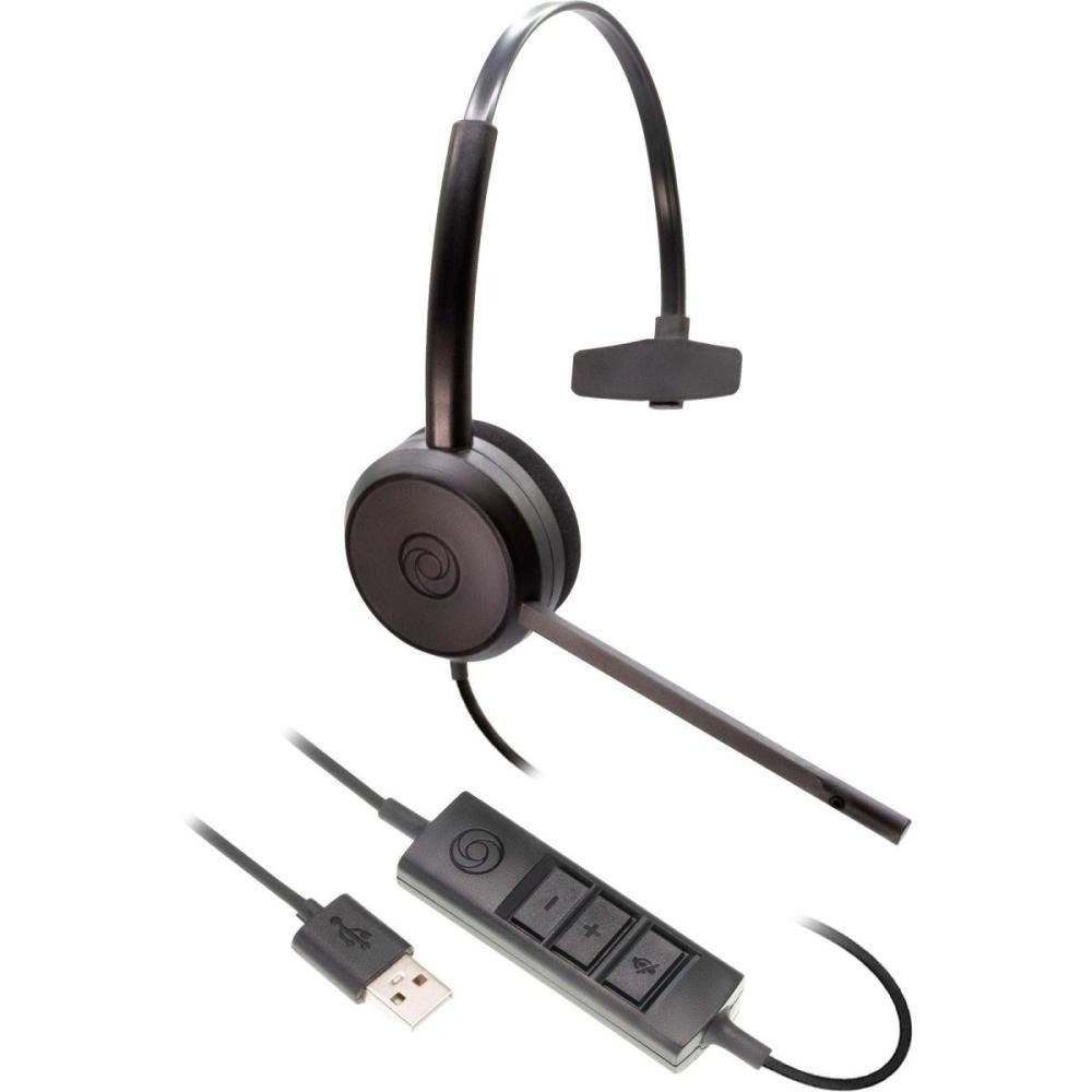 Headset Felitron Bravo USB Mono Preto Un.Venda: PC/1