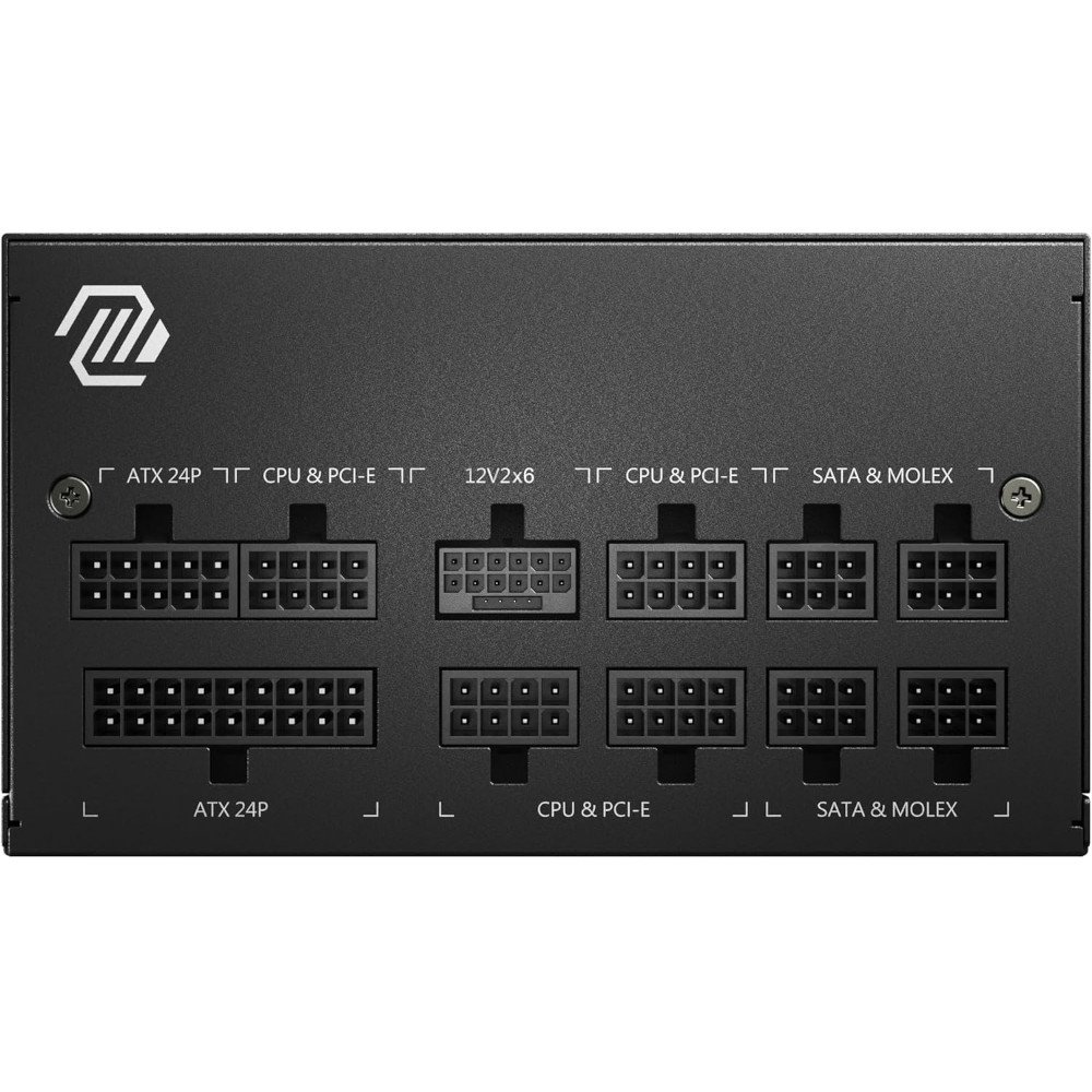 Fonte Pc 850w 80 Plus Gold Msi Mag A850gl, Compativel Com Atx 3.0, Conector Nativo Pcie 5.0, Pfc Ativo, Modular