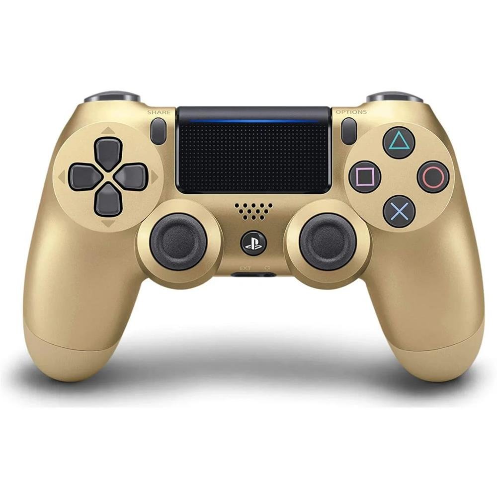 Controle Ps4 Dualshock Dourado , Sony Playstation