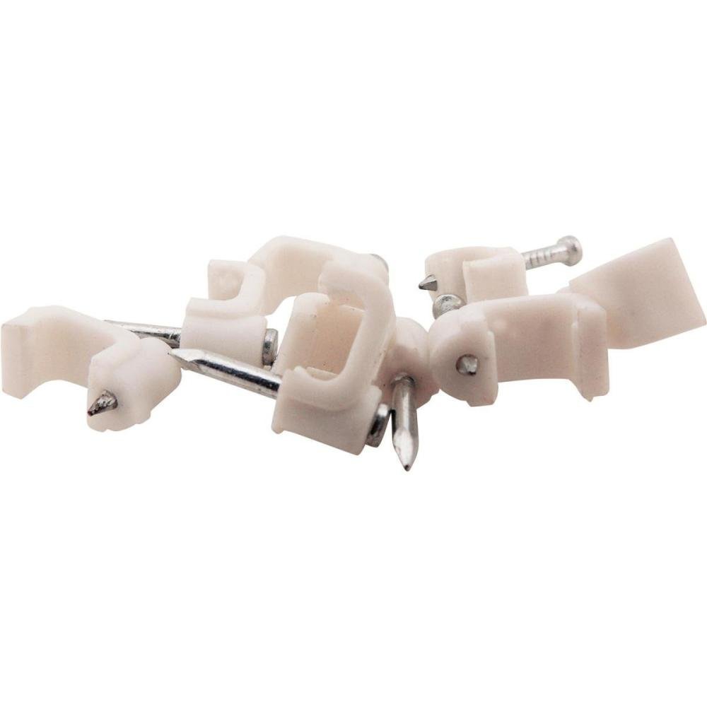 Fixador de Cabo n°06 Brasfort Branco (Com 10) Un.Venda: MVA/10