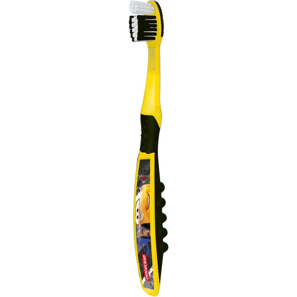 Escova Dental Infantil Macia com Estojo Carros Dentalclean