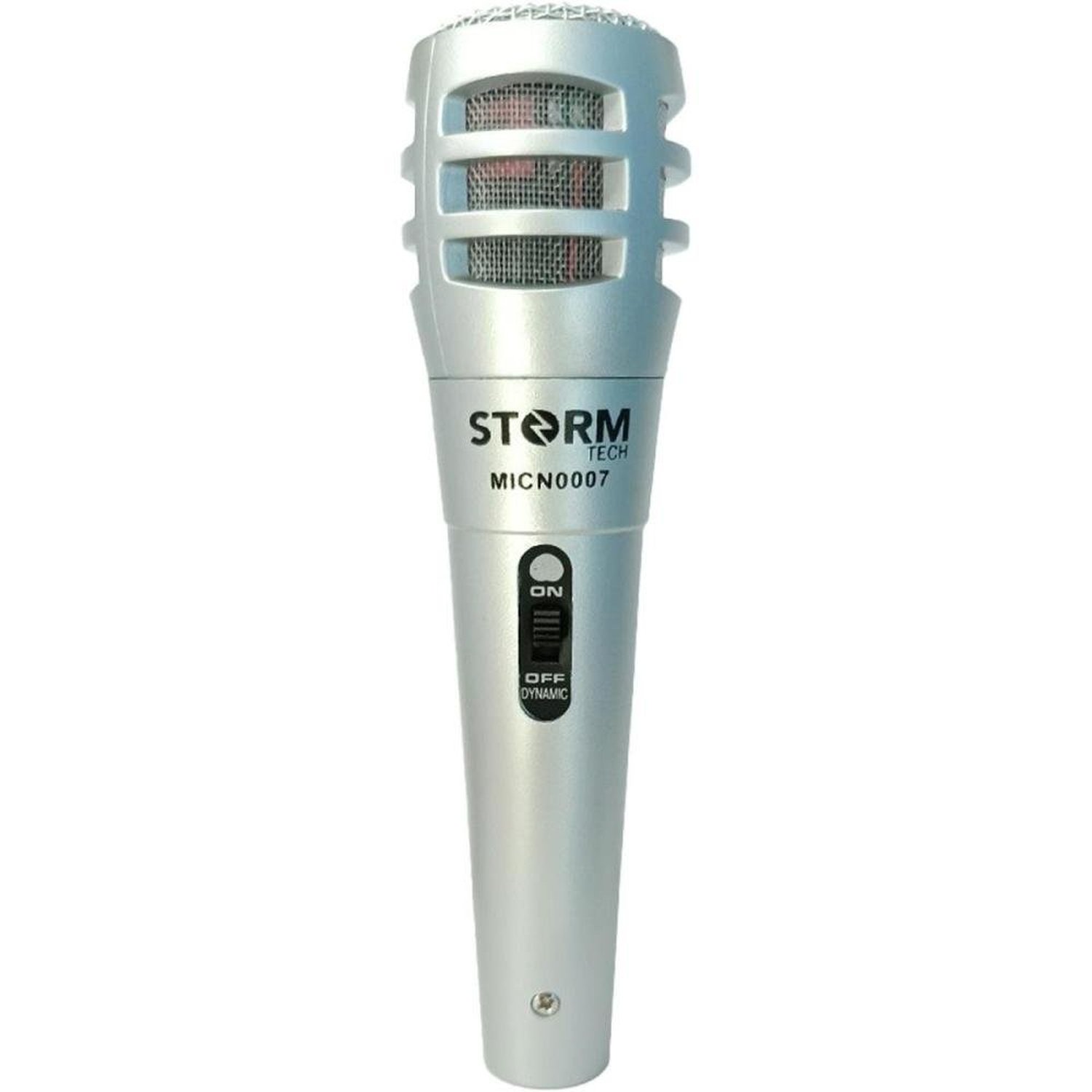 Microfone Com Fio Storm Micn0007 Prata Un.Venda: Pc/1