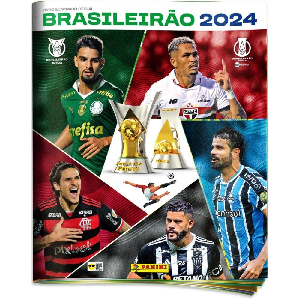 Álbum de Figurinhas Brasileirão 2024 Panini Un.Venda: MVA/10