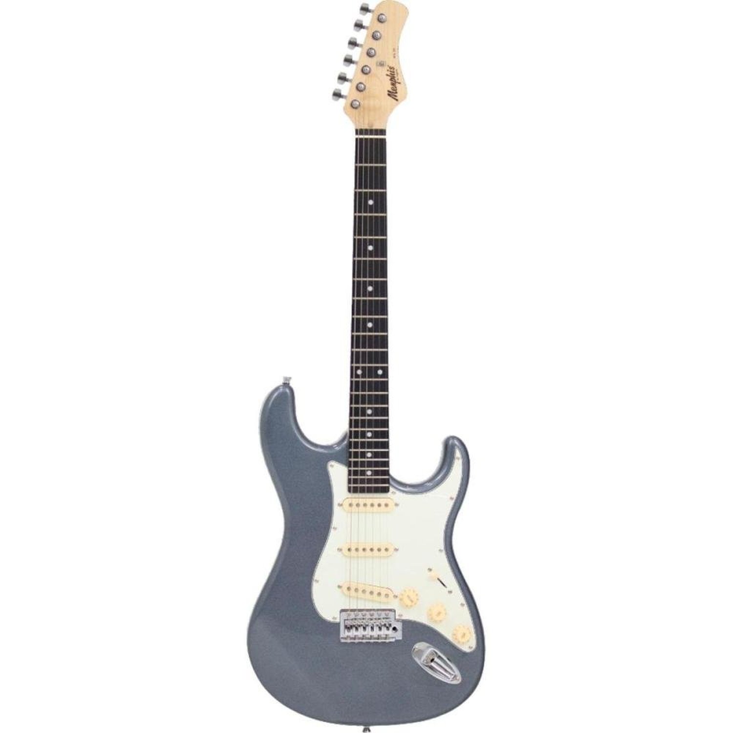 Guitarra Tagima Mg30 Memphis Metallic Deep Silver E/Awh Un.Venda: Pc/1