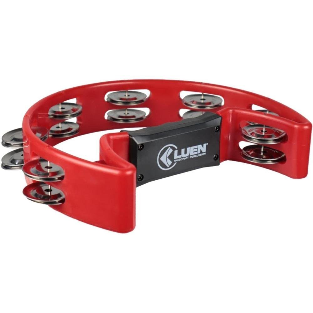 Pandeiro Meia Lua 22cm 40070 Luen Vermelho Un.Venda: PC/1
