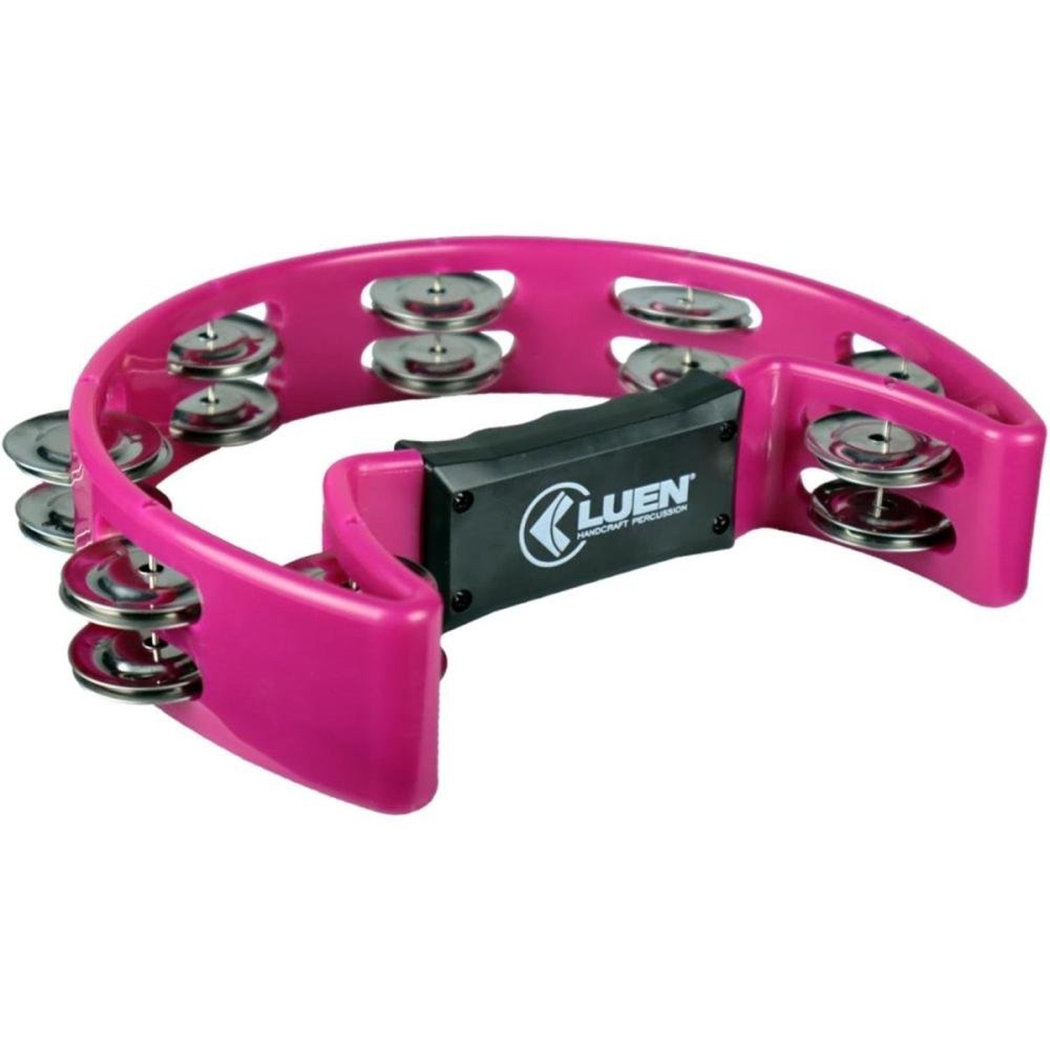 Pandeiro Meia Lua 22cm 40070 Luen Rosa Un.Venda: PC/1