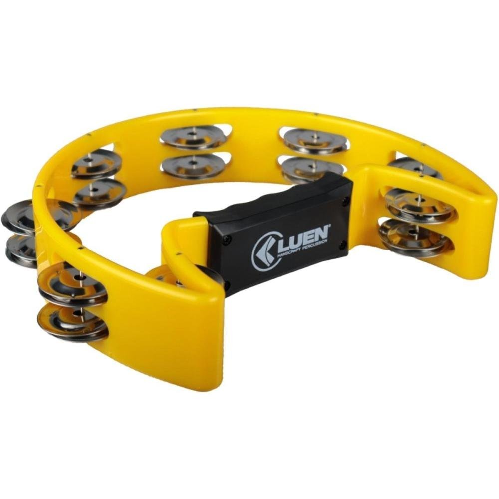 Pandeiro Meia Lua 22cm 40070 Luen Amarelo Un.Venda: PC/1