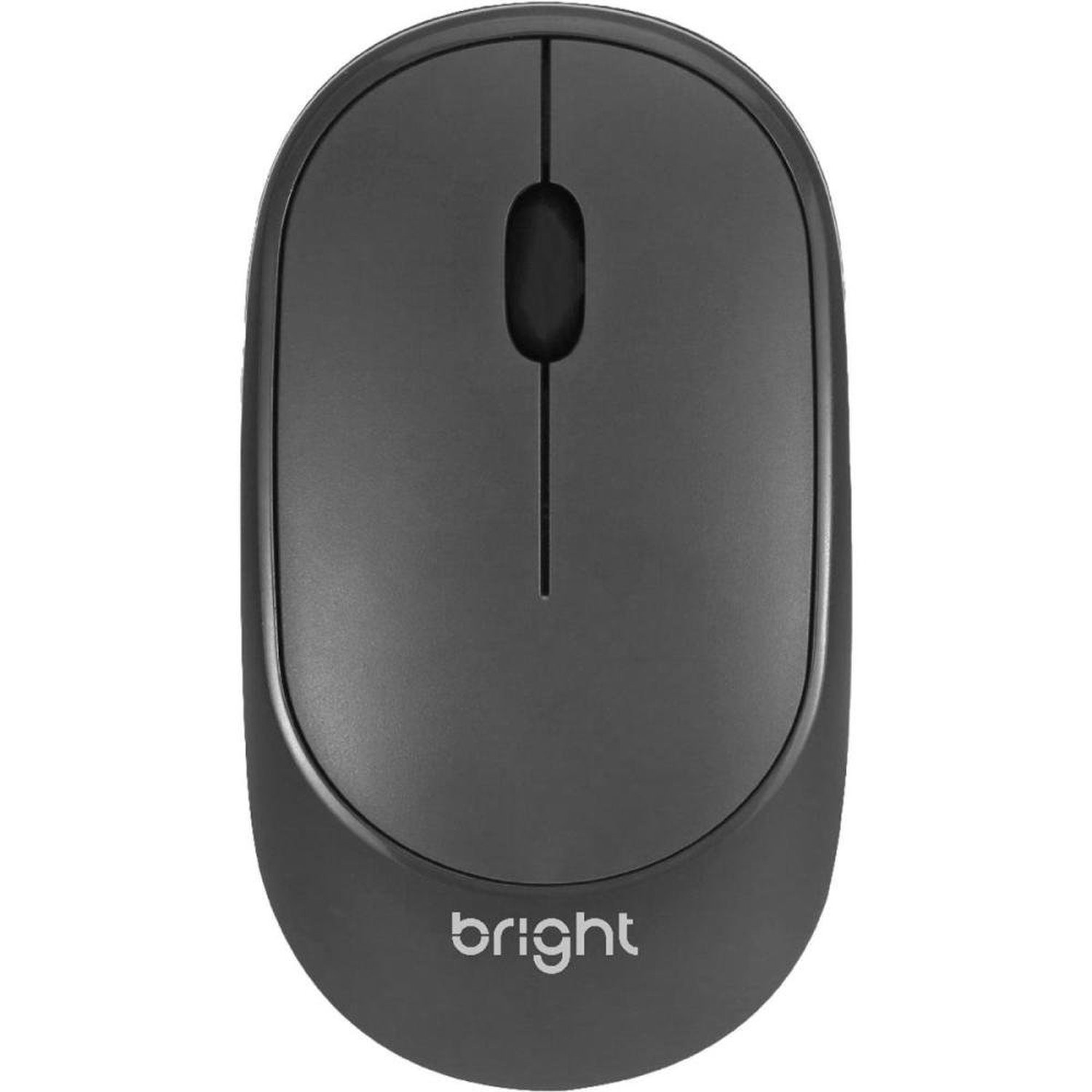 Mouse Sem Fio Bright MS003 Cinza Un.Venda: PC/1