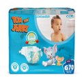 Fraldas Tom e Jerry Hiper G 4X70