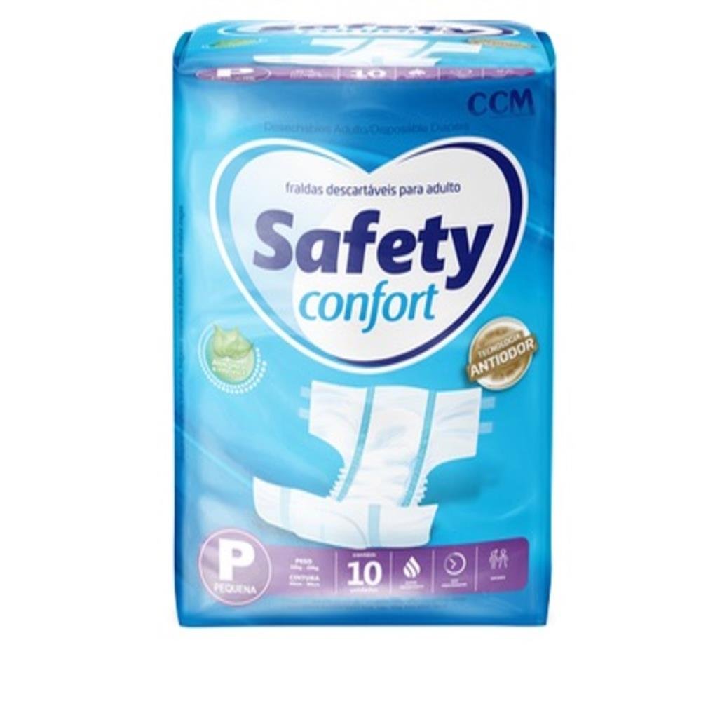 Fraldas Safety Confort Regular P 8X10