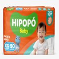 Fraldas Hipopó Baby Hiper XG 4X50 Unidades