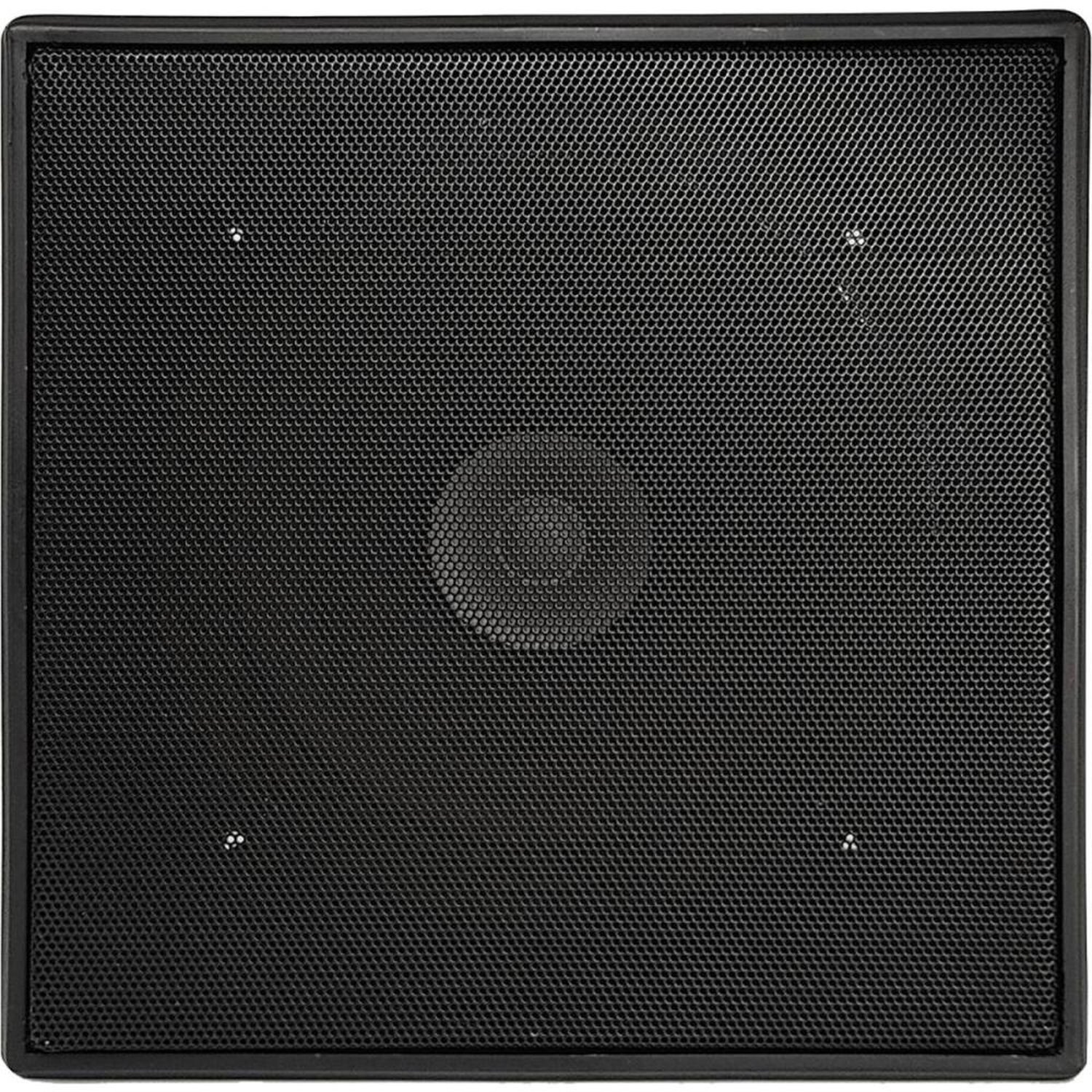 Kit Arandela 6¿ Full Range Orion 55W Rms Quadrada Preta Un.Venda: Par/2