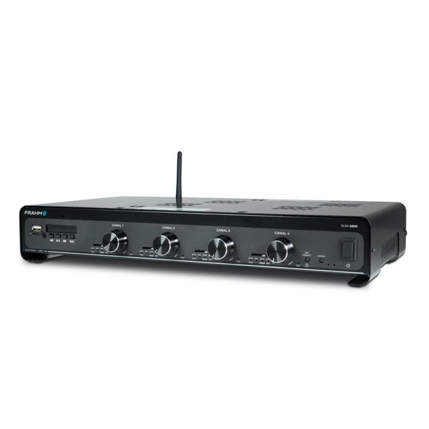 Amplificador Frahm Slim 4500 Optical G5 480W Rms Un.Venda: Pc/1